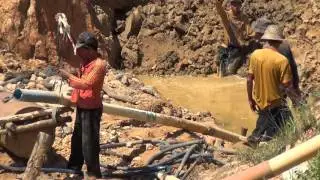 Alluvial gold and diamond mining