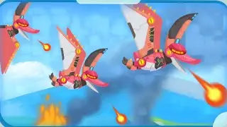 Little Panda: Dinosaur Care | Super Mechanical Pterodactyl | Gameplay Video | BabyBus Games