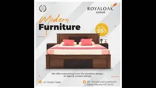 #royaloak #furniture #karur || India's No:1 Furniture Brand Showroom with Huge Varieties