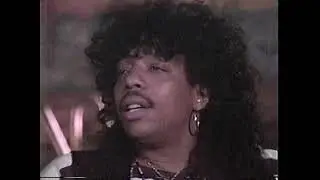 Rick James 6-15-88 interview UK television show