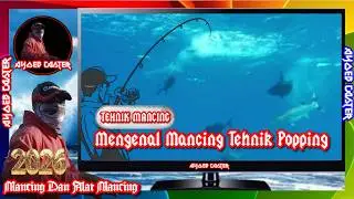 Hobby Mancing - Mengenal Mancing Tehnik Popping @ayoebcaster
