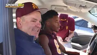 San Tan Ford gives ASU football players new Mustang Mach-E cars
