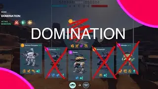Domination Gameplay w/ Raven & Techno Scorpion - War Robots