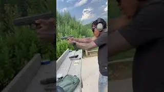 Glock 21, .45 with kriss vector magazine