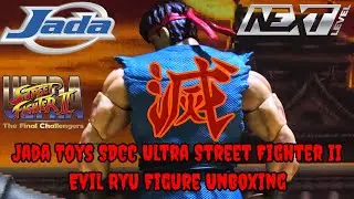 Jada Toys SDCC Ultra Street Fighter II Evil Ryu Unboxing