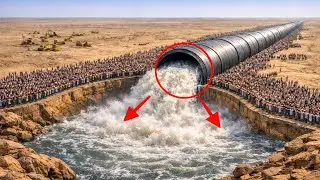 How Saudi Arabia Built the Massive Riyadh Water Pipeline Across the Desert | Mega Engineering