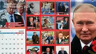 H&auml;r Putin i nya kalendern 2026