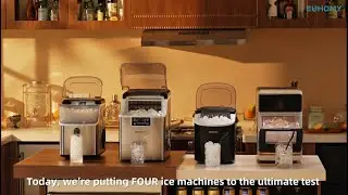 4 Types of Ice Makers &ndash; How to Choose the Right One?(Product Guide & Reviews)#icemaker #euhomy