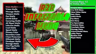 COD WAW | Multiplayer Mod Menu - SummerBass V2 FREE R2R Infectable Menu! (Xbox 360)