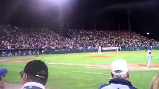 Final EVER 7th Inning Stretch at Rosenblatt Stadium