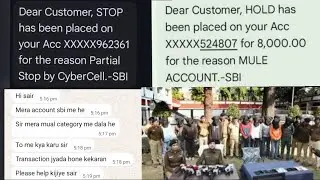 SBI salary account hold/lien,Mule account,Online gaming withdrawal aviator,parimatch,colour trading