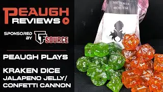 Peaugh Plays: Kraken Dice JALAPENO JELLY and CONFETTI CANNON