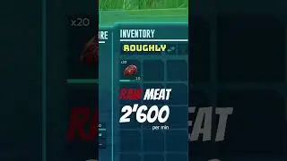 Feeding 100 Daeodons in Ark Survival Ascended