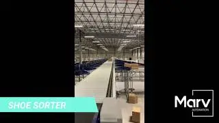 Shoe Sorter - High-Efficiency Sortation System for Intralogistics