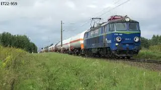 Grzebowilk - pociągi towarowe PKP Cargo na LK nr 13 w dn. 18.09.2022 r. (#005)