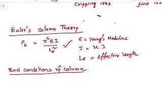Column and Strut Part 1 in Bengali for diploma students