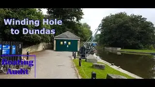 Boating Audit. Winding Hole and then to Dundas on the Kennet and Avon Canal.