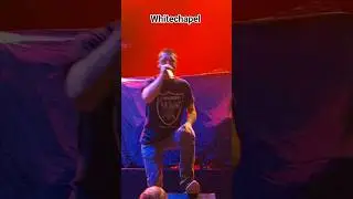 Whitechapel live, an explosion of power and brutality #metal #whitechapel #heavymetal