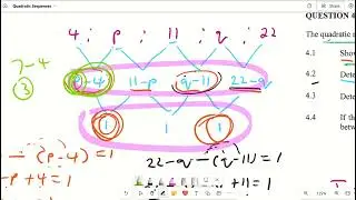 Quadratic Pattern Part 5