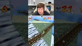 Escaping the Green Demon by a PIXEL! 😱 | IronMario 70-Star No-Damage #sm64