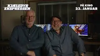 Se Eyvind Hellstr&oslash;m og Truls Svendsen i animasjonsfilmen KJ&AElig;LEDYREKSPRESSEN