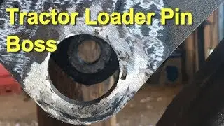 Tractor Loader Pin Boss Repair Piece