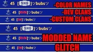 NEW MODDED NAME GLITCH! CUSTOM CLANS! VANGUARD MODDED CLAN GLITCH! VANGUARD GLITCHES!VANGUARD GLITCH