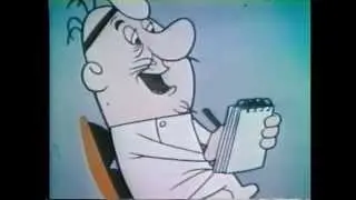 1967 Ford Mustang TV Ad Commercial (6/7) - Cartoon Mustang