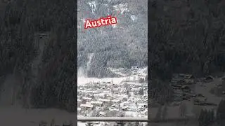 Austria in winter ❄️ 🇦🇹 #snow #train #landscape #nature