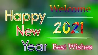 HOW TO MAKE HAPPY NEW YEAR 2021 WALLPAPER IN PHOTOSHOP | GoodBye 2020 _ Welcome 2021