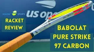 Обзор теннисной ракетки Babolat Pure Strike 97 Carbon Grey