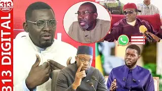 «Sortie S. Habib Sy bi dafa féñial lu bari…» Audio de Djiby G. Nd., Diomaye réponds: Réaction de Thi