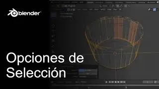 Blender 3D Selección y Opciones de selección