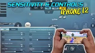 iPhone 12 Bgmi Sensitivity And Control's With Code 4 Finger + Always On Gyro Full Handcam
