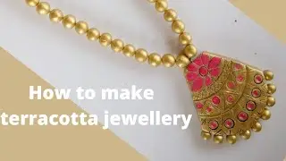 how to make terracotta jewellery without any mould/originalcrafts