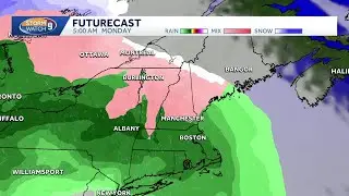 Video: Tracking snow Friday night, wintry mix to end weekend