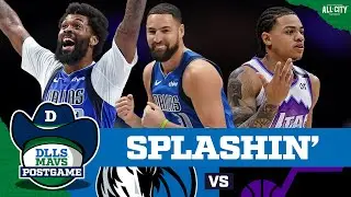 Klay Thompson ERUPTS In Dallas Mavericks Win Vs. Utah Jazz | DLLS MAVS POSTGAME
