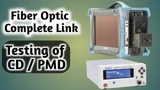Comprehensive Fiber Optic Link Testing with Chromatic and Polarization Mode Dispersion Modules