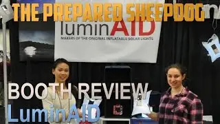 LuminAID Solar Rechargeable Lantern - Booth Review
