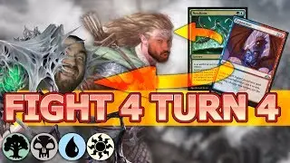 2 Wolves, 4 Fights, 12 Life! Yarok Tolsimir Neoform Combo Standard MTG Arena