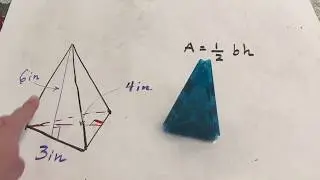 8.3  Finding the surface area of a triangular pyramid