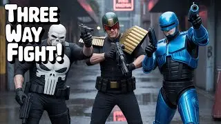 Punisher vs Judge Dredd vs RoboCop | Armor Durability Test