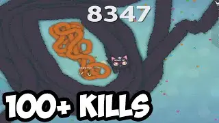 Snake.io 100+ Kill Speedrun