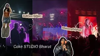 I Went to Coke Studio Bharat live 🎤✨🎶