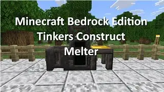 Minecraft Bedrock Tinkers Construct (бесплатно) Плавильная печь