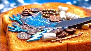Satisfying AI ASMR Movie Spread Challenge | Guess the Secret Movies Inside🎥🍞