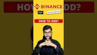 Add payment method in Binance P2P  #binancep2p #shorts #binancep2ptrading