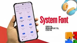 Top 3 System Fonts - Oxygen OS 16 / Realme UI 7.0 / Colour OS 16 | Change Your System Font 🤯