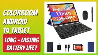 REVIEW (2025): COLORROOM Android 14 Tablet. Features.