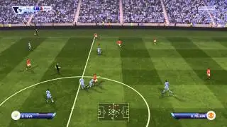 FIFA 15 Full HD Gameplay Of Man City vs Man United - (PS4)